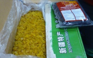 Nỗi lo nho khô Trung Quốc